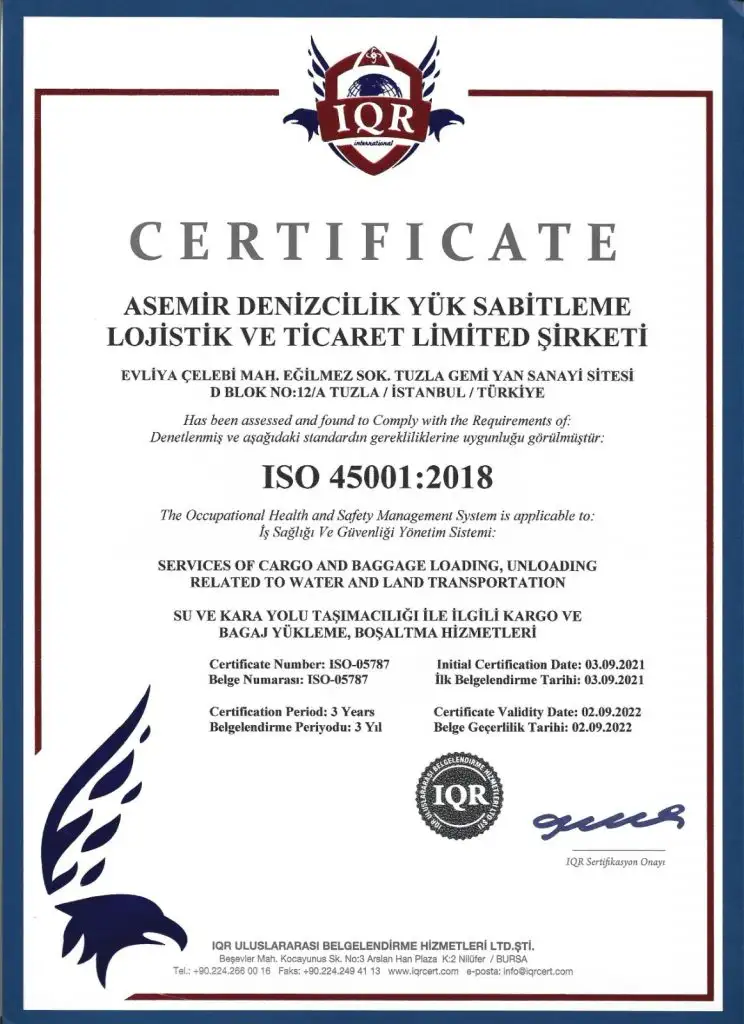 iso 45001:2018